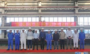 中船廣西70.2米專用浮船塢開(kāi)工