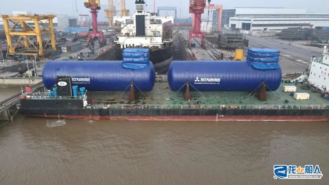 華滋能源交付液化天然氣燃料罐、二氧化碳液貨罐共8臺船用液罐