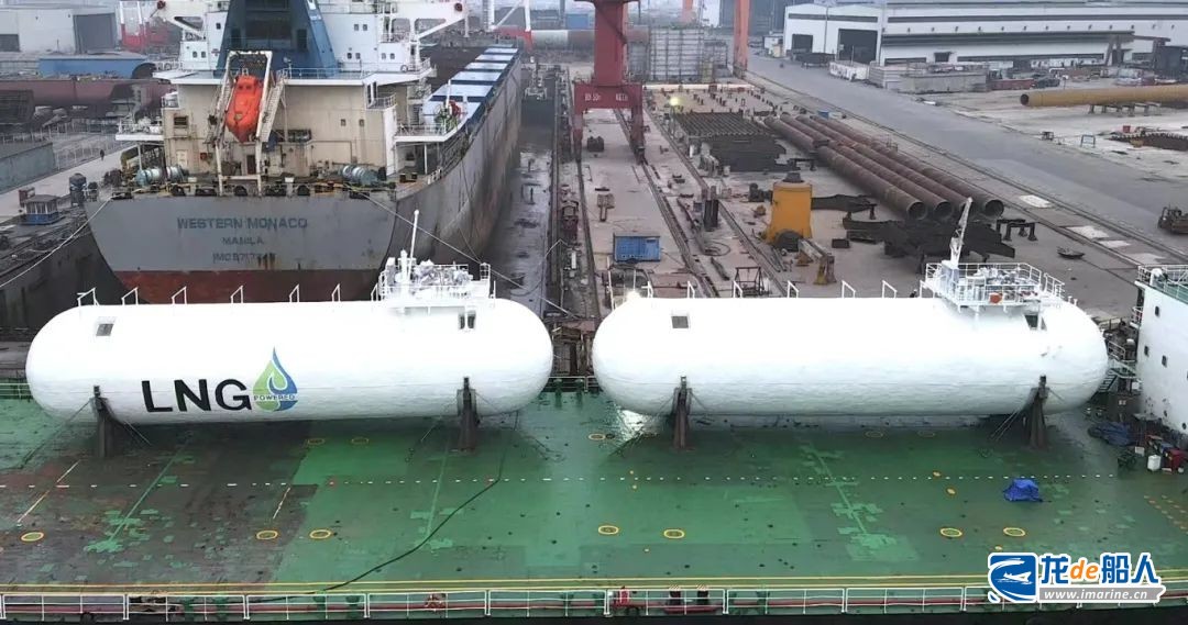 華滋能源交付液化天然氣燃料罐、二氧化碳液貨罐共8臺船用液罐